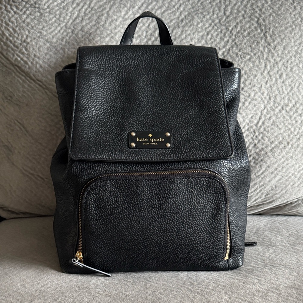 Kate Spade Pebbled Leather Backpack